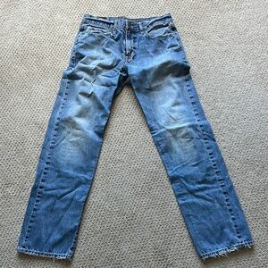 American Eagle Outfitters Blue Straight Jeans Classic Denim